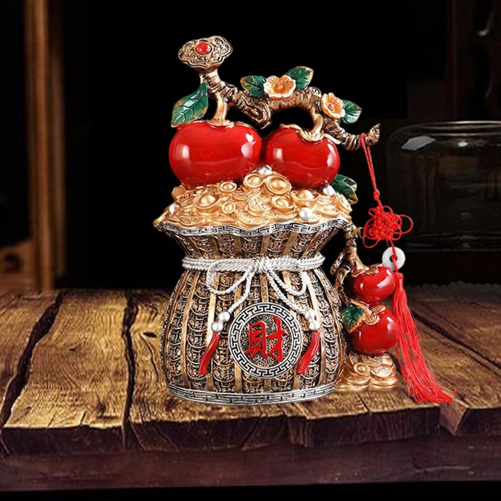 Feng Shui Decor Statue Figure Table Decoration, Prosperity Sculpture for Living Room, Entrance