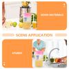 5000Ml White Cold Water Jug Leak Proof Wide Mouth Plastic Pitcher with Graduated Scale Lid for Cold Drinks Juice Iced Tea Home
