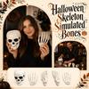 Accessoires Squelette Halloween Lot de 5 Pièces - Faux Réaliste pour Décoration de Maison
