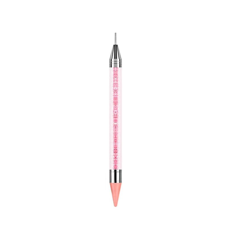 Dual-Head Rhinestone Wax Crayon & Dotting Tool