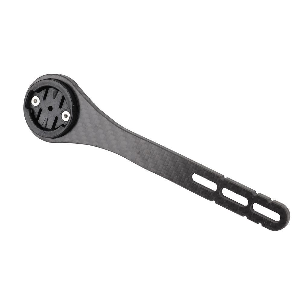 Black Bike Out Front Computer Mount for Garmin/Wahoo/ for Bryton/for Cateye Outdoor Riding