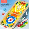 Two-player Battle Catapult Chess Game Children Parent-child Interactive Educational Mini Wooden Board Game