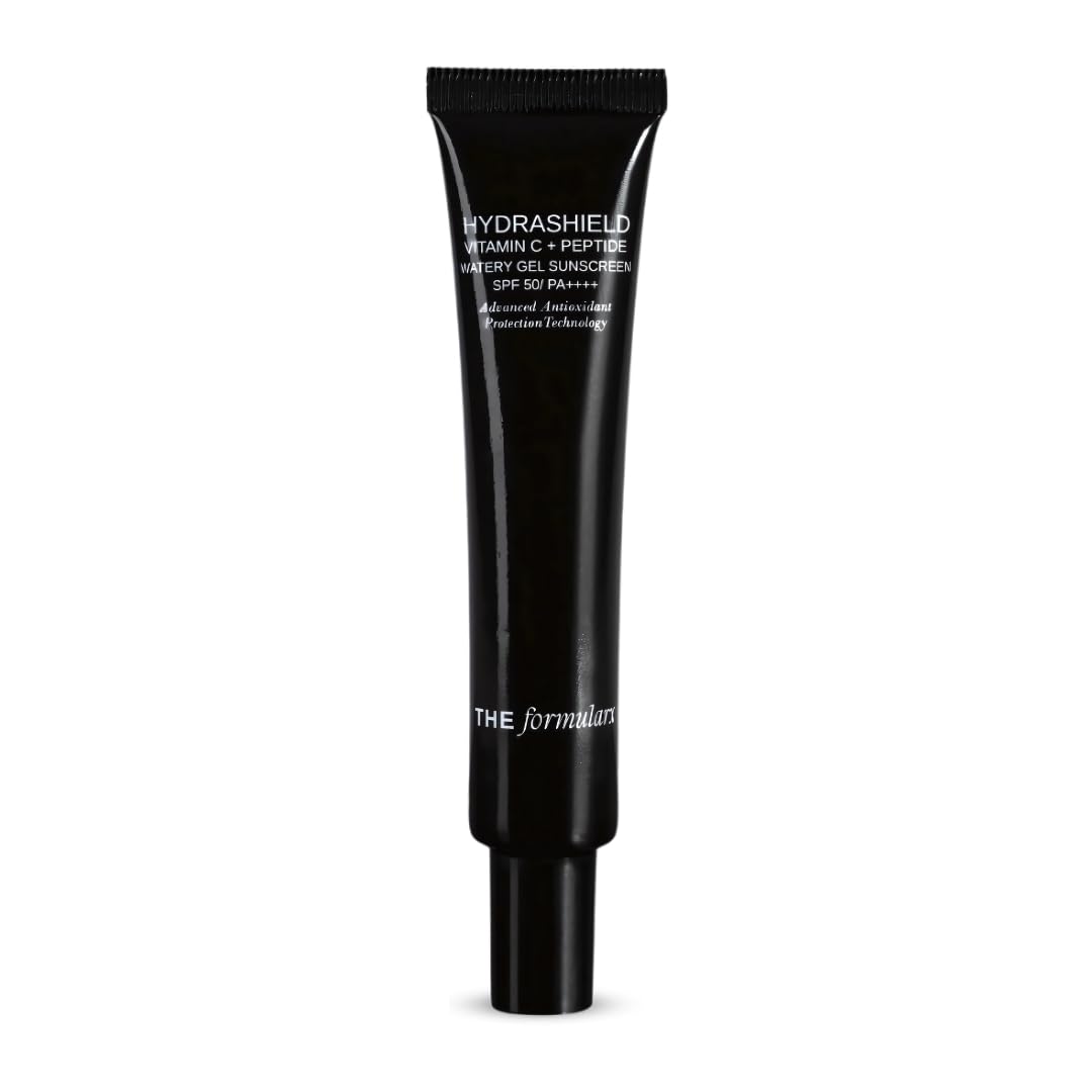 

The Formularx Hydrashield Sunscreen SPF 50 PA++++ with Vitamin C & Peptide | For Oily, Acne, & Fungal Acne Prone Skin | Broad Spectrum UV & Blue