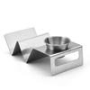 Chic Functional And Stainless Steel Taco Holder With Multiple Compartments For Ultimate Convenience