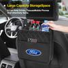 Nouveau Sac de Rangement Multifonctionnel pour Dossier de Siège de Voiture Sac de Rangement en Cuir Pour Ford mk2 mk3 Ranger Mondeo mk4 S-MAX Kuga Mustang Fusion