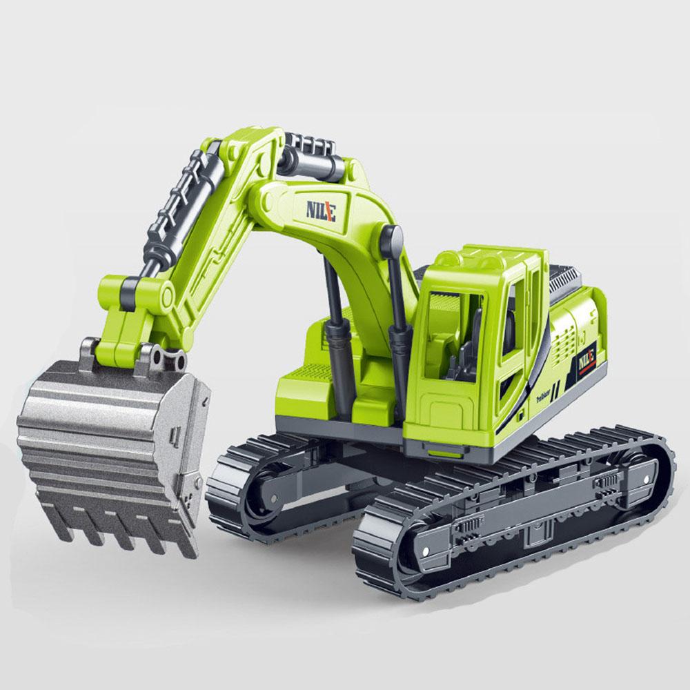 1pc High Quality New Type of Inertial Excavation Car Engineering Car Toy Party Supplies Children Education Toys Boys and Girls