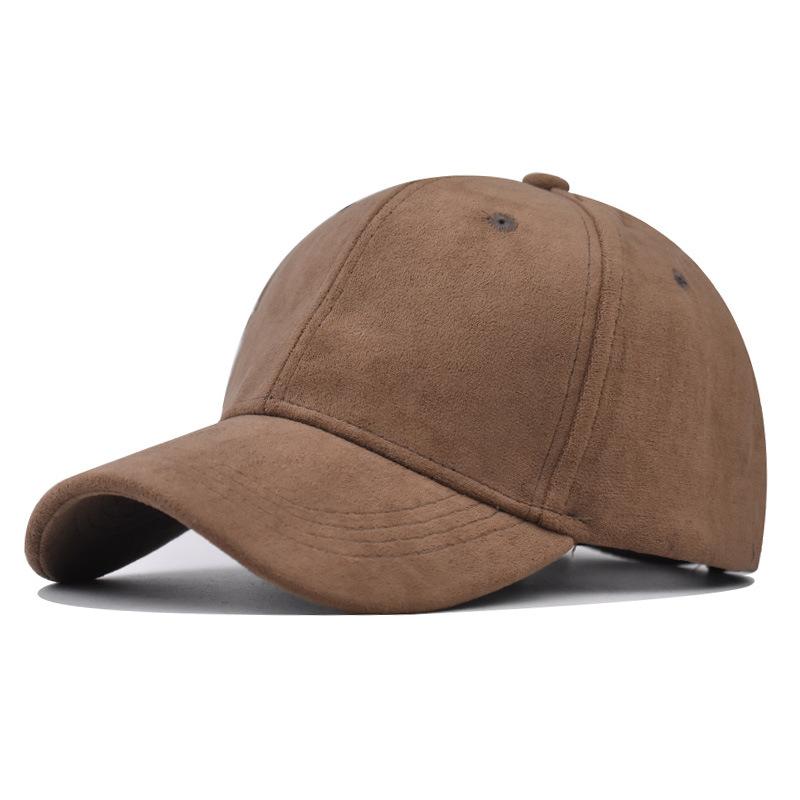 Casual Baseball Cap for Women and Men Fashion Suede Hat Autumn Outdoor Street Sun Caps Snapback Hip Hop Hat Unisex Wholesale Hat