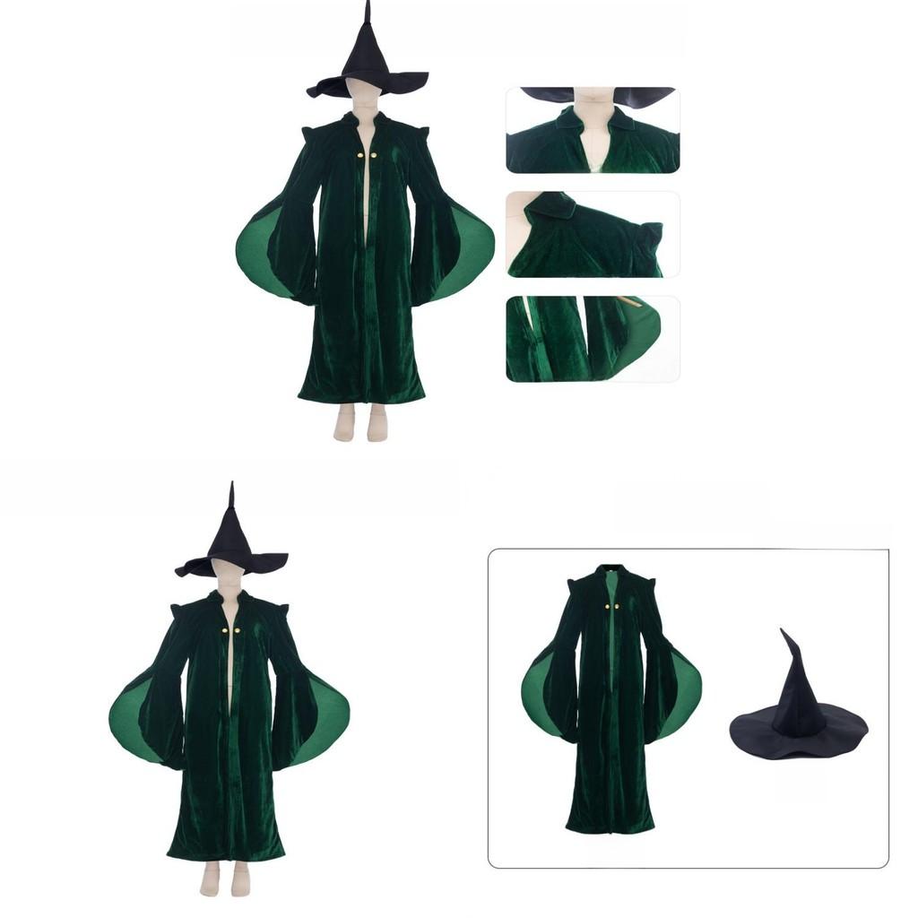 Harry Potter Cosplay Costume For Stage Performance With Velvet Fabric For Adults