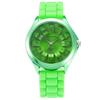 Fashion WOMAGE Women Dress Watches Top Luxury Brand Steel Floral Chrysanthemum Dial Lady Rubber Jelly Band Gift Relogio Feminino