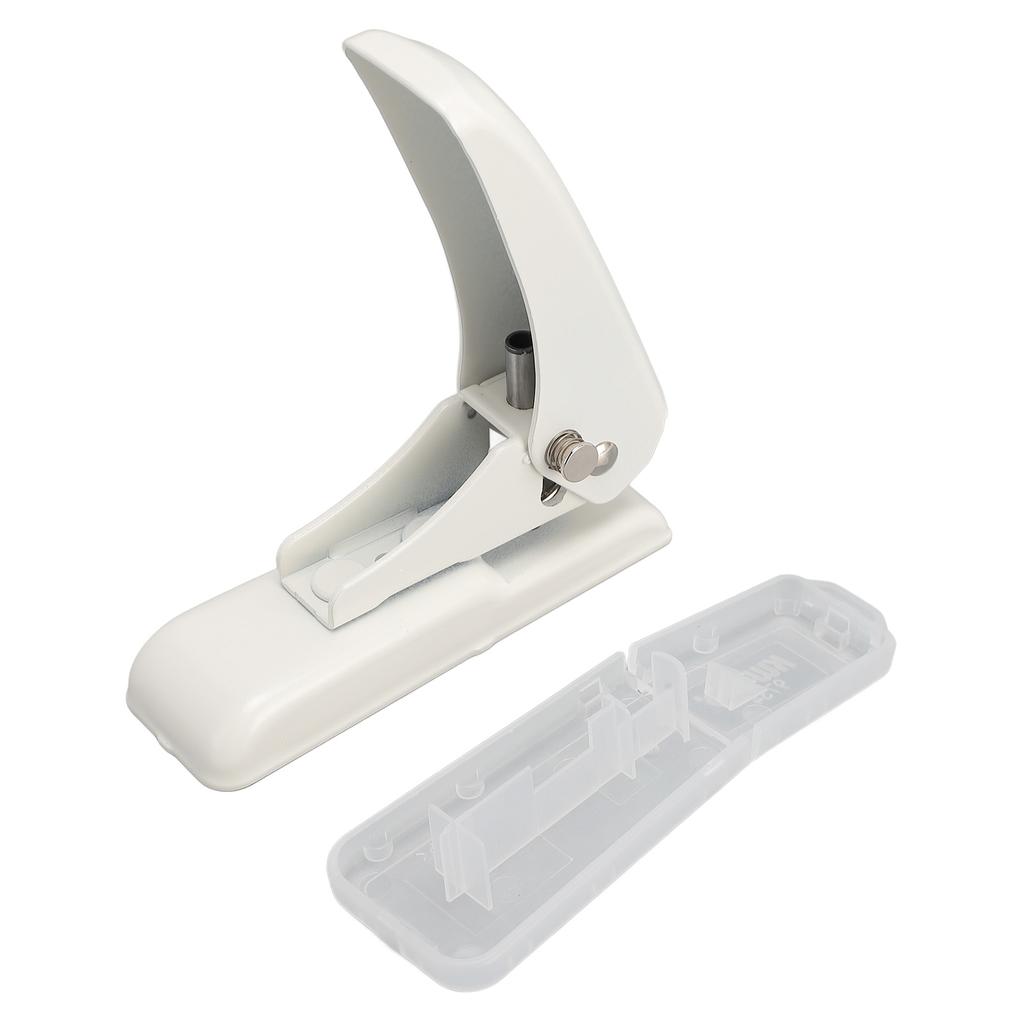 5.5mm Single Hole Puncher Round Hole Paper Punching Tool for Loose Leaf Card Leather Plastic Cover 40 Sheets Capacity