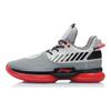 Tênis de basquete Li Ning Wow 7 Wade 7 Player Gift Box Edition cano médio, tênis masculino laranja cinza ABAN079-25