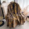 Retro Scarf Cashew Flower Temperament Versatile Shawl Ethnic Style Jacquard Outer Cloak Scarf Cold Women