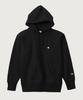 Reverse Weave Blu-Tack C Logo Oversized Fleece-Lined Hoodie Black