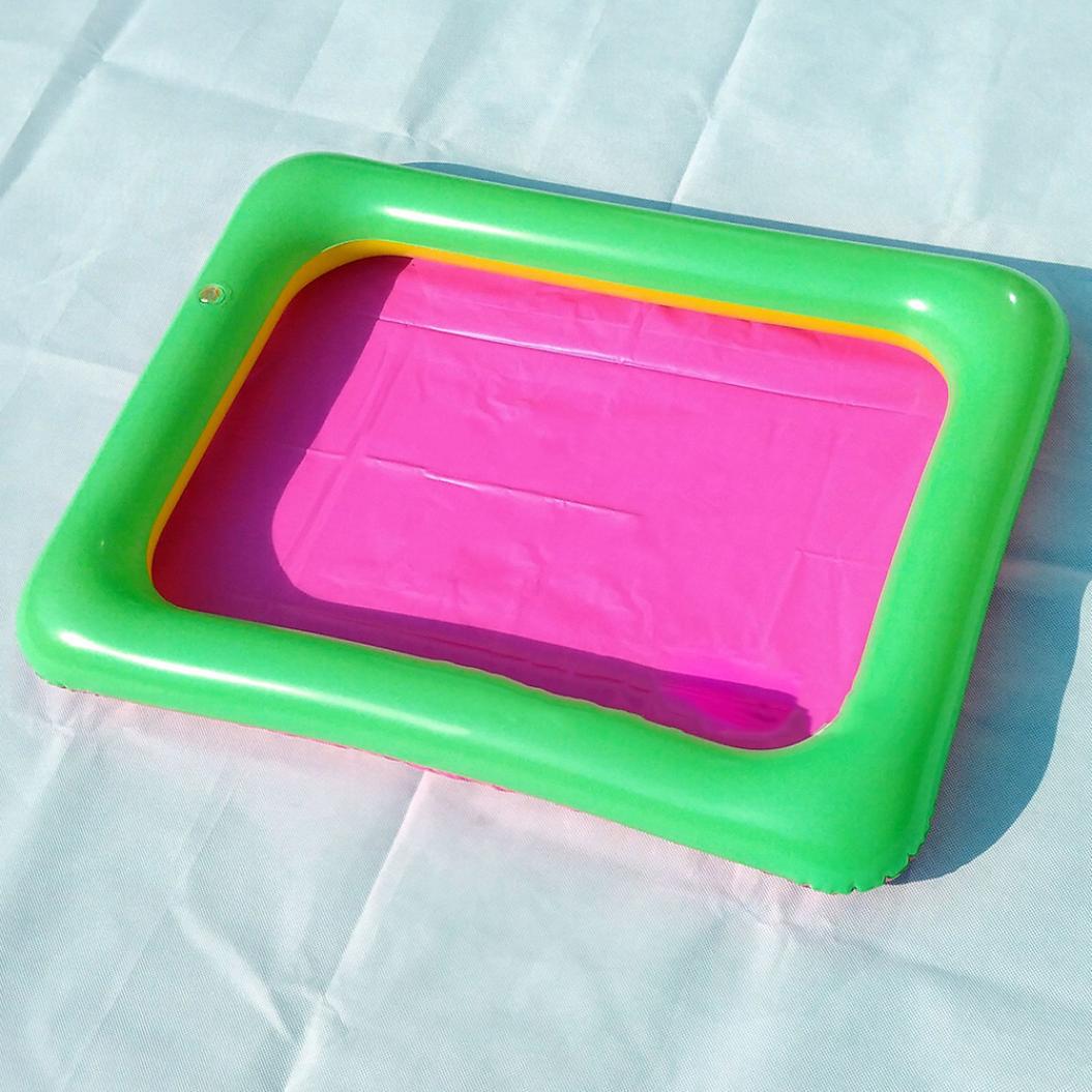 Детский надувной лоток для песка — фото 4