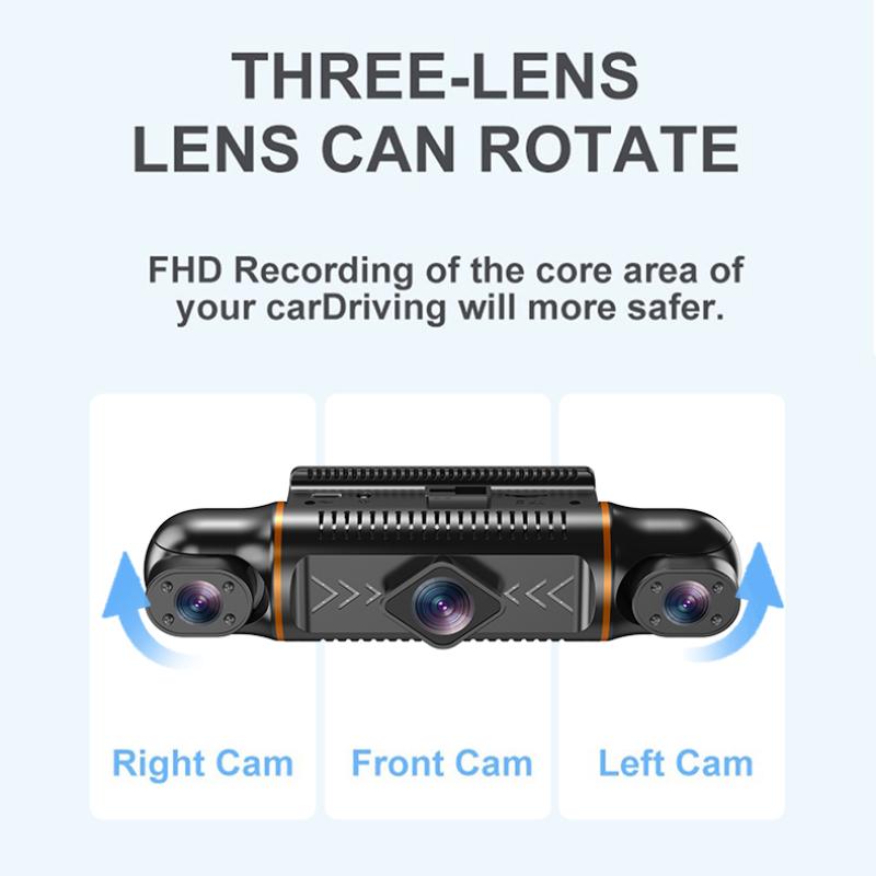 4-kanałowy rejestrator jazdy o wysokiej rozdzielczości 1080P z opcjonalną łącznością mobilną WIFI, pozycjonowaniem GPS, 24-godzinnym monitoringiem parkowania