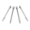 4pcs Truck Extension Valve, Car Tire Valve Extension 100mm Chrome Tire Valve Extension Rod