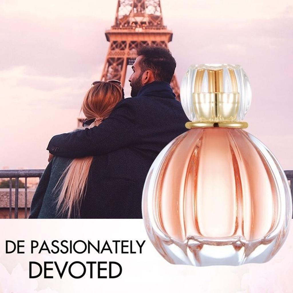 Fruity Perfume Warm Orange & Soft Vanilla& Elegant Orchid&Fresh Jasmine And Lemon, The Healthy Perfume Clean And Natura,50ml,