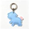 Sheep Pendant With Spring Buckle Pu Leather Bag Charms For Girls Handbags Backpack Decor Accessories Trendy Gift