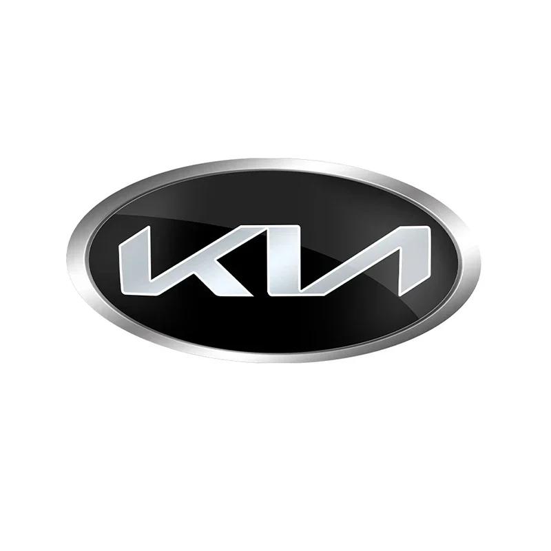 Emblema Cofano Anteriore Adesivo Stemmino Portellone Posteriore KIA Sportage Ceed Sorento Cerato Optima Picanto Rio Soul k3 k5 Stonic Montaggio