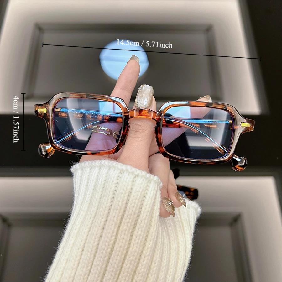 Square Vintage Sunglasses Women Men Brand Designer Female Male Sun Glasses Female Fashion Retro Outdoors Mirror