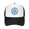 Rotary Club Baseball Cap Cute Fashionable Funny Hats Luxury Man Hat Girl'S Hats Men's