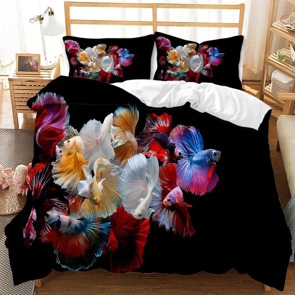 Set Letto Grizzy e i Lemming Ragazzi Ragazze Misura Singola Queen Copripiumino Federa Letto Bambini Adulti Moda Tessile per la Casa