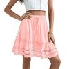 Women's Patchwork Lace Short Skirt, Girls' Summer Half-skirt