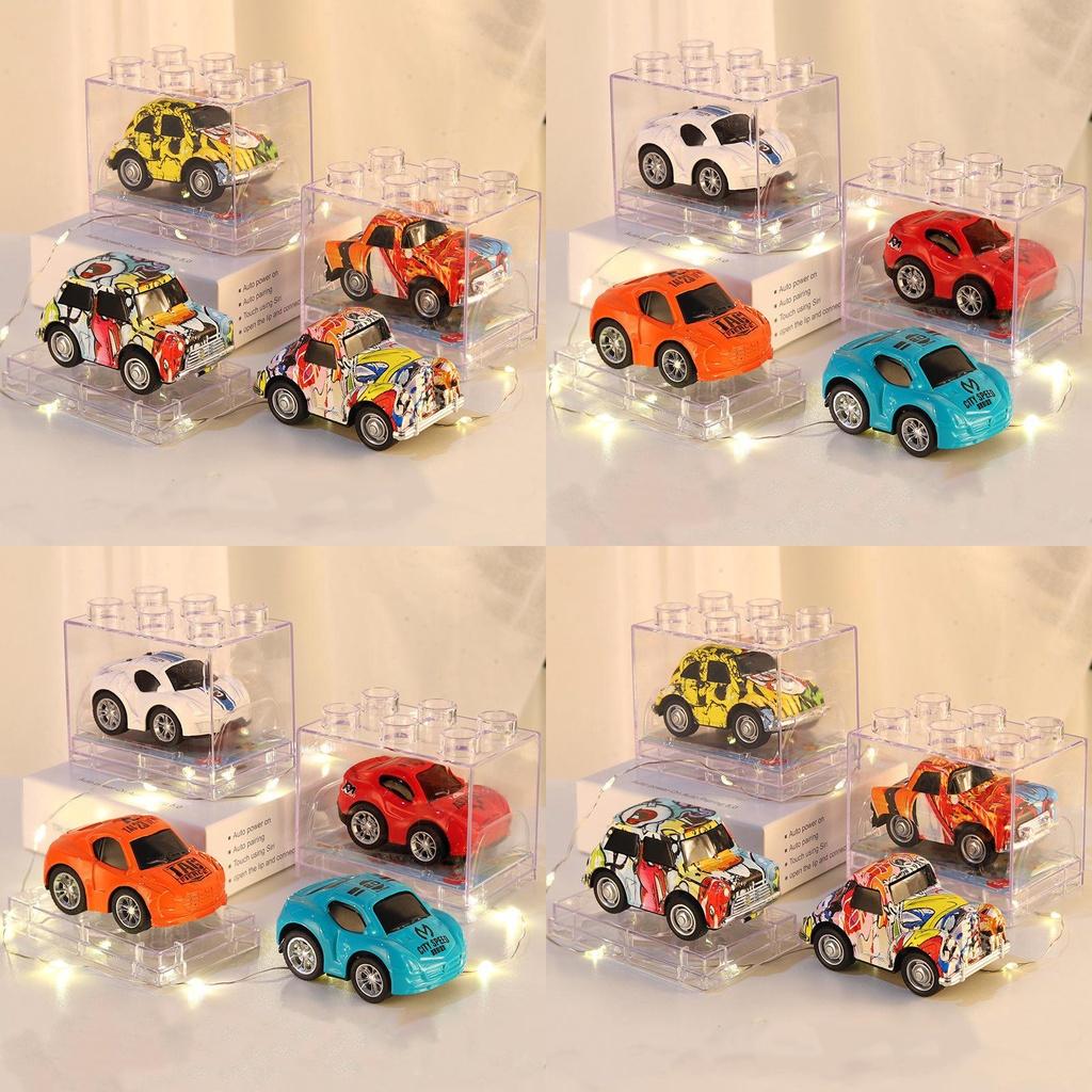 Mini Graffiti Alloy Toy Car Set Perfect Gift For Kids