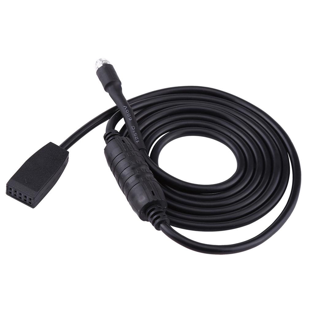 3.5mm Car Audio Auxiliary In Input Interface Adapter MP3 Music Cable For E46 1998‑2006