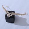 Princess Tiara Crown for Women Girl Zirconia Small Bridal Tiara for Wedding Bride Birthday Party Prom Hair Jewelry Headpiece