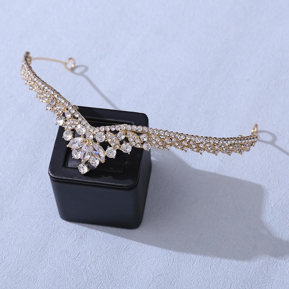 Princess Tiara Crown for Women Girl Zirconia Small Bridal Tiara for Wedding Bride Birthday Party Prom Hair Jewelry Headpiece