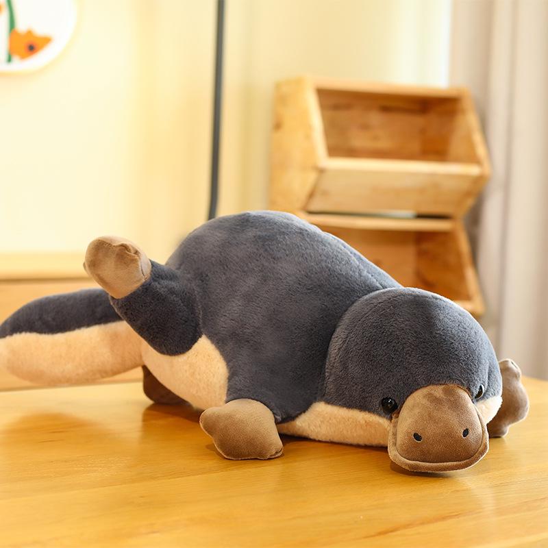 

Large Platypus Plush Pillow - Ugly-Cute Stuffed Animal Doll for Kids 60 cm 0.4