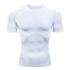 New Sports Tight-fitting Quick-dry Elastic Running T-shirt Cycling Jersey Basketball Yoga Fitness Wear