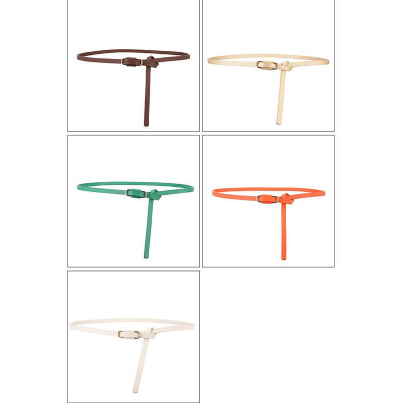 Women'S Belt Trend Golden Buckle Belt Personalized Decoration Paired With Long Pants Jeans Belt Soft Cheap Belt Youth Belt