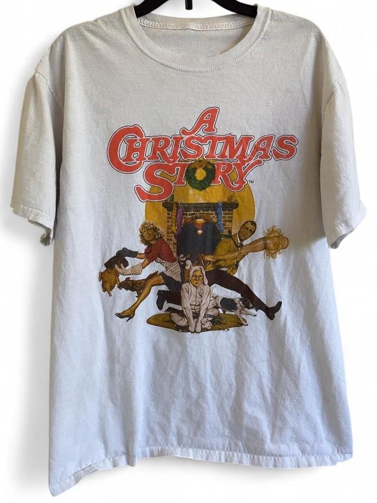 A Christmas Story movie T-shirt Short Sleeve Full Size SG141 Unisex T-Shirt XXXXL