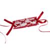 Dark Red Lolita Ribbon Strawberry Doll Top Hat Headband Hand Sleeve Headband Hair Accessories Original Lolita Headband