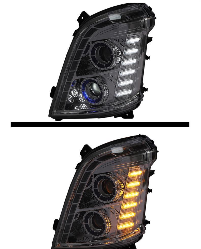 Liuzhou Chenglong H7H5 New M3 Super Bright Dual Lens LED Headlight Assembly for Car