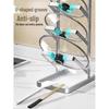 HANDUNYOU 3-Tier Stainless Steel Pot Lid Rack