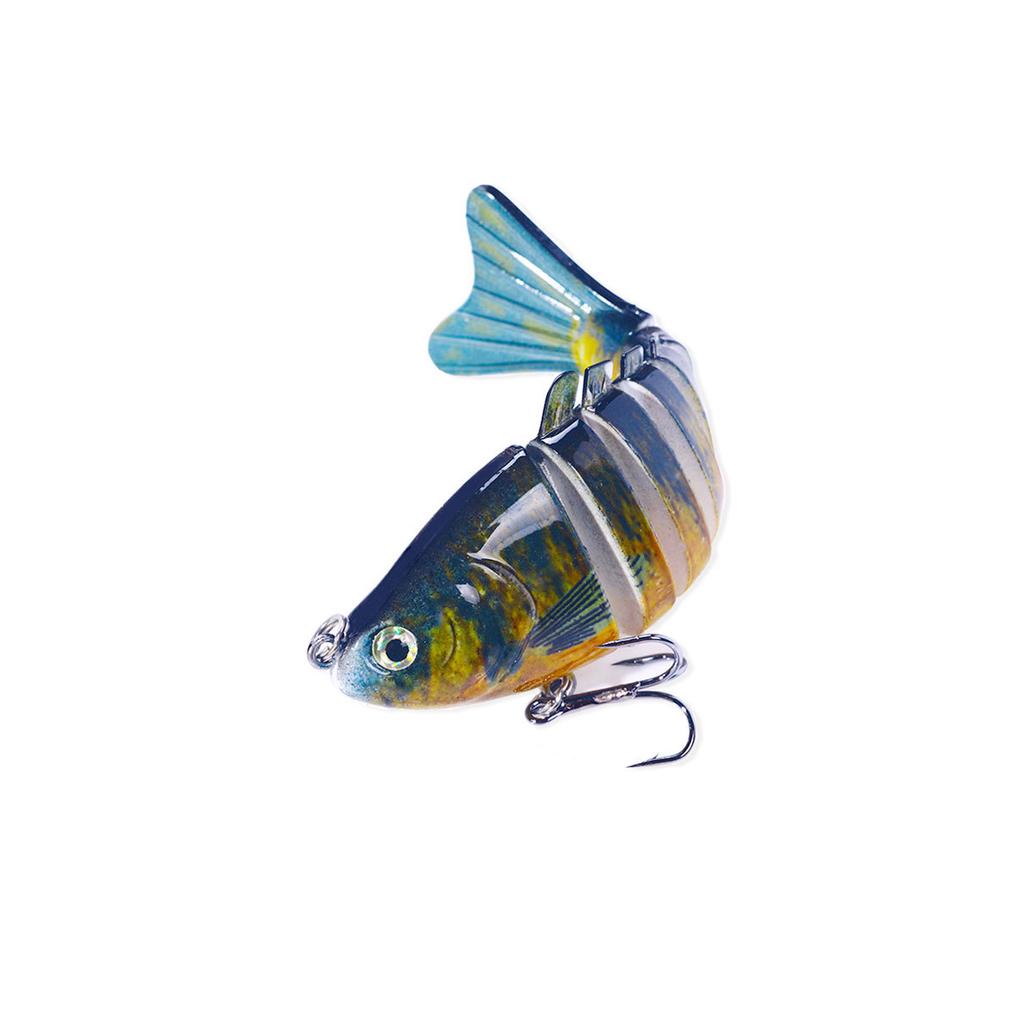 Multi-Jointed Swimbait – Realistic Swimming Lure for Bass, Pike & Saltwater Fish, Freshwater & Inshore Use