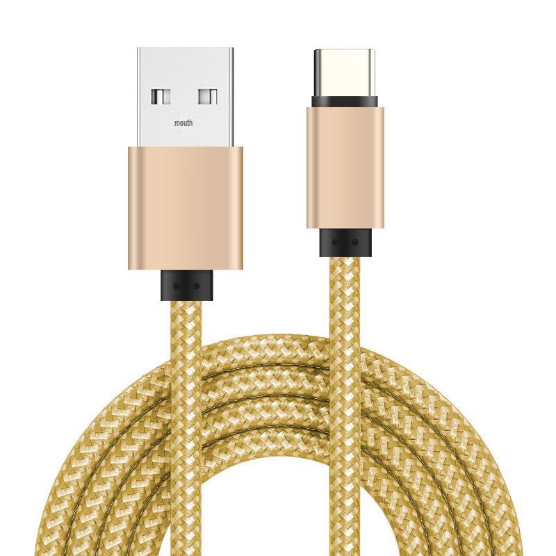 3M Nylon Braided Fast Charging Cable for Apple, Android, Huawei, Type-C Devices