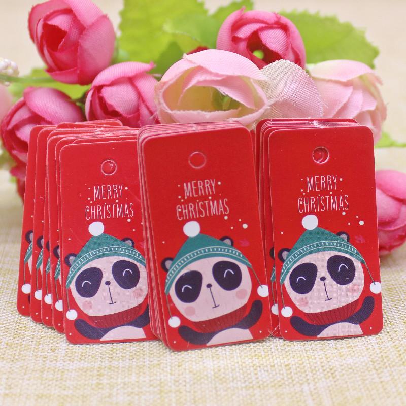 100 Stück Anhänger aus Kraftpapier mit Schnüren, mit Liebe handgefertigt, Hängeanhänger, Kleidungsanhänger für Süßigkeiten/Geschenke/Kekse, Displayverpackung, Etikettenkarte