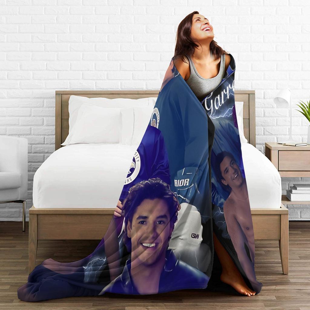 Fuori Sede Garrett Graham Coperta Lavorata a Maglia Pile Coperte Plaid Super Morbide per Letto Copriletto