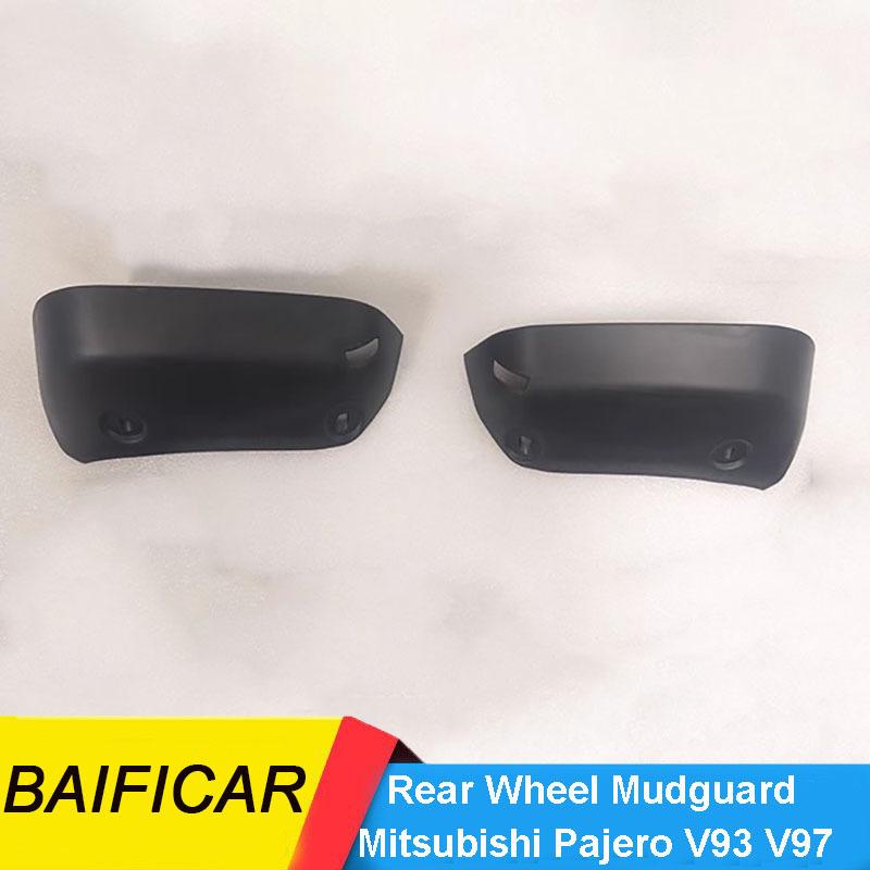 Baificar Brand New A Pair Rear Wheel Mudguard Fender Mudflap For Mitsubishi Montero Pajero V93 V97 A Pair-Brand