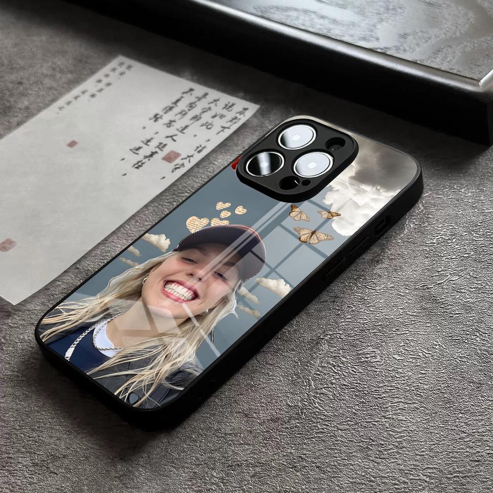 R-Renee Rapp Singer Actress Phone Case For IPhone 17 Pro Max 14 Pro 15 12 11 13 Mini X XR XS 16 Plus SE Glass Cover