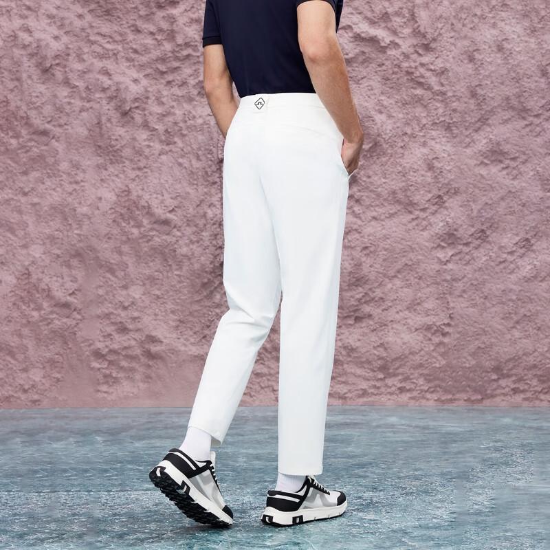 J.Lindeberg Men's 4-Way Stretch Anti-UV Textured Trousers