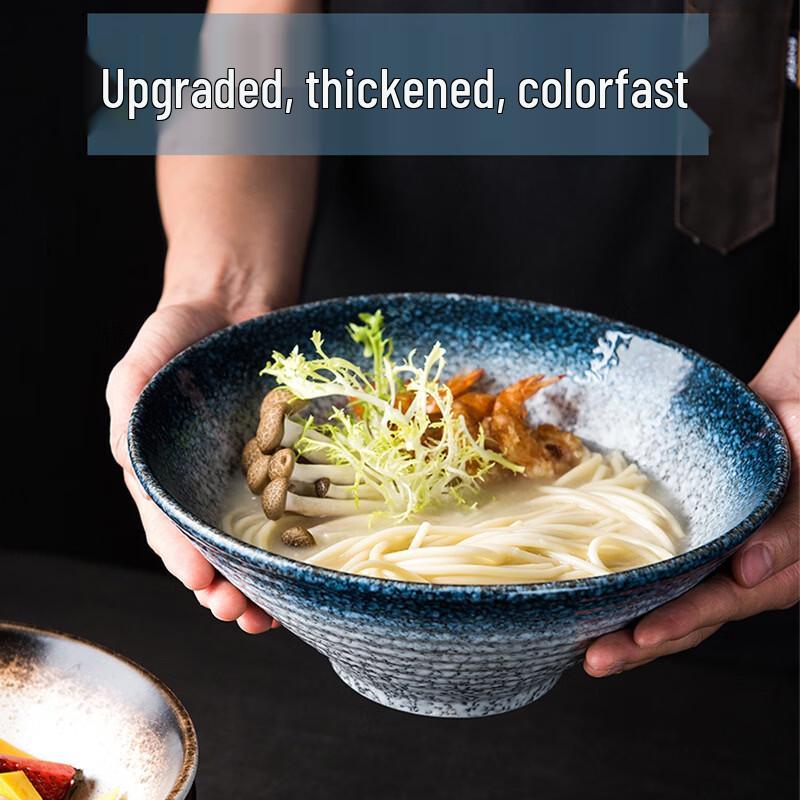 Ruhan Japanese Style Ceramic Noodle & Soup Bowl