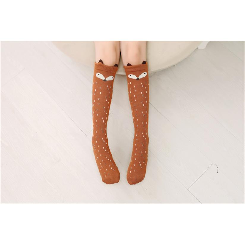 Ciorapi noi purtabili pentru copii pentru toate anotimpurile, șosete pentru copii, șosete lungi pentru bebelușe, șosete drepte cu desene animate, șosete din bumbac