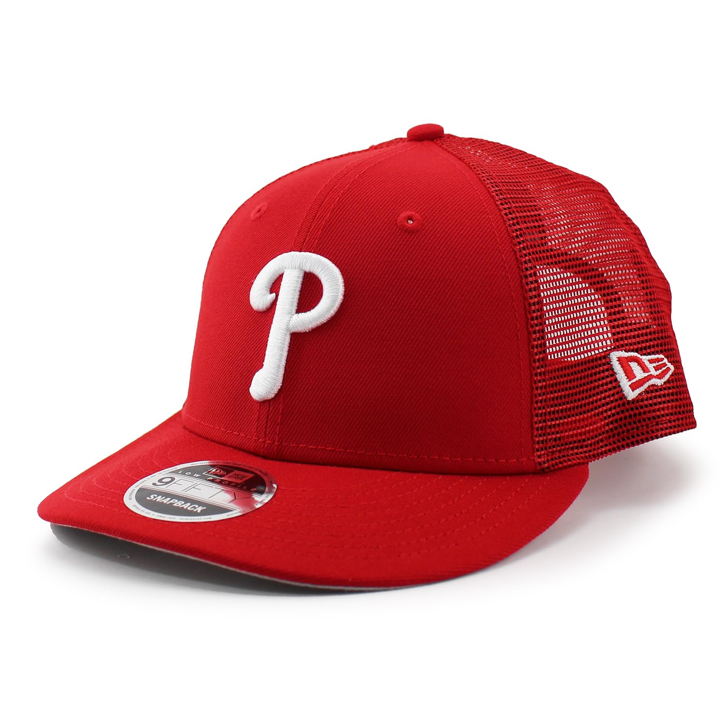

[New Era] Mesh Cap LP9FIFTY Philadelphia Phillies MLB TRUCKER MESH CAP RED PHILADELPHIA PHILLIES LOW PROFILE SNAPBACK [Used]