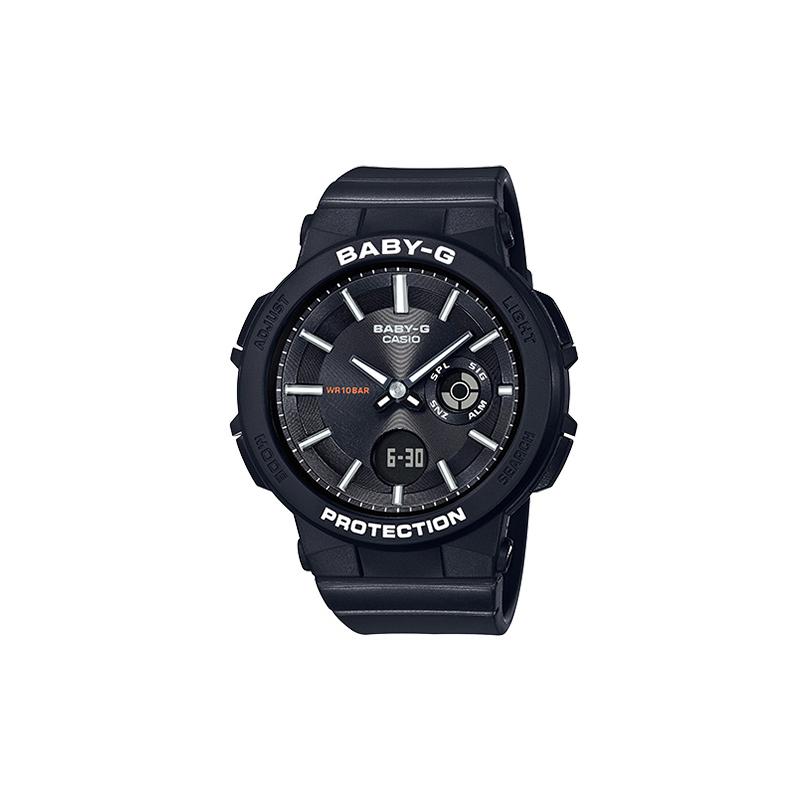 

Casio BABY-G Series Rover Series Classic Waterproof Sports Quartz Movement Resin Strap Japanese and Korean Watch Women s Watch Black BGA-255-1A чорний