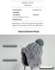 Women's Korean Style Cute Pom-Pom Earflap Hat - Autumn/Winter Warm Woolen Rabbit Fur Knit